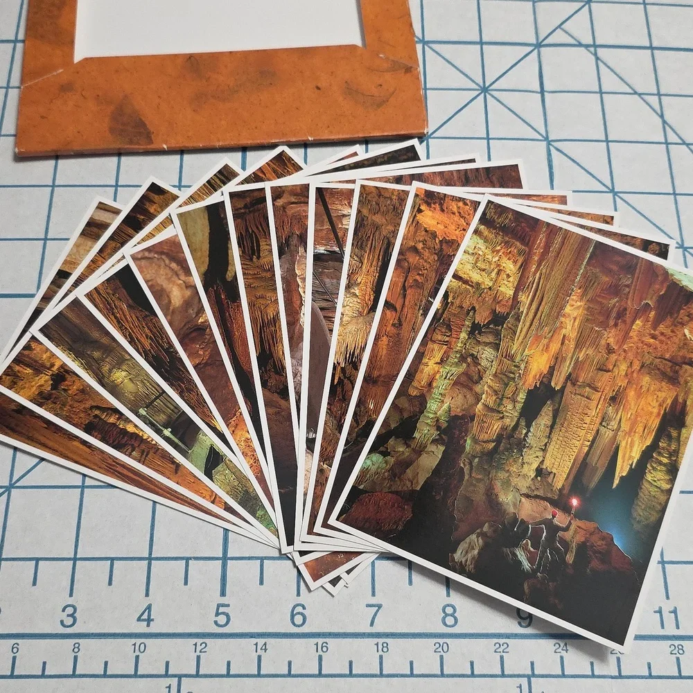 Luray Caverns Virginia Print Collection - Set Of 12 Post Card Prints NIP‎